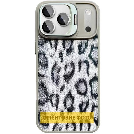 Чохол TPU+PC Wild Leopard with MagSafe and Lens для Apple iPhone 17 Air (6.5") Grey | Зображення 4