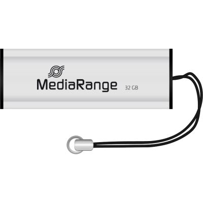 USB флеш накопитель Mediarange 32GB Black/Silver USB 3.0 (MR916)