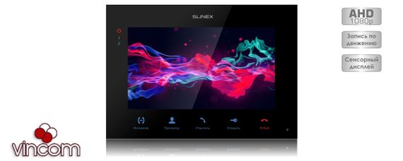 Видеодомофон Slinex SQ-07MTHD black | Зображення 3