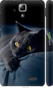 Чохол на Lenovo A536 Димчастий кіт "825m-149-2448"