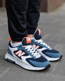 Кросівки New Balance весна-літо колір синій/білий
