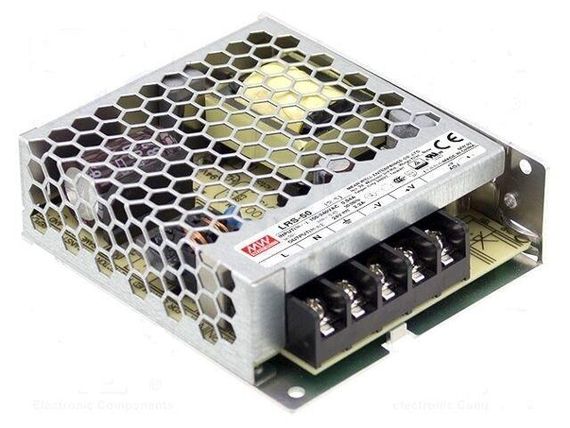 Блок живлення Mean Well LRS-50-5 (50W 10A 5V IP20) Series "LRS"