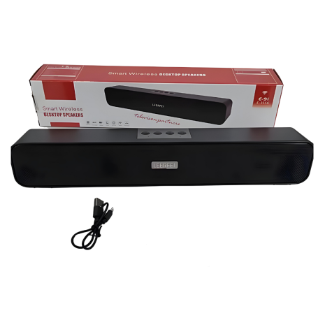 Беспроводная колонка Smart USB E-91 / E-3556 - черная