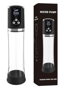 Водонепроникна, автоматична вакуумна помпа із зарядкою від USB CANWIN Water Pump LCD, P468AU sexstyle