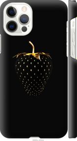 Чохол на iPhone 12 Pro Чорна полуниця "3585m-2052-24368"