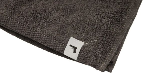 Рушник Glock Perfection Bath Towel Grey/Black | Зображення 3