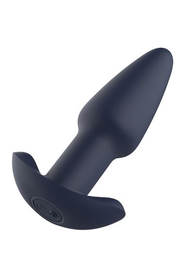 Вибрирующая анальная пробка Dream Toys Startroopers Pluto с пультом управления, черная sexstyle | Зображення 4