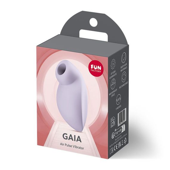 Вакуумний стимулятор Fun Factory Gaia Purple, 11 режимів роботи, перезаряджуваний | Зображення 5