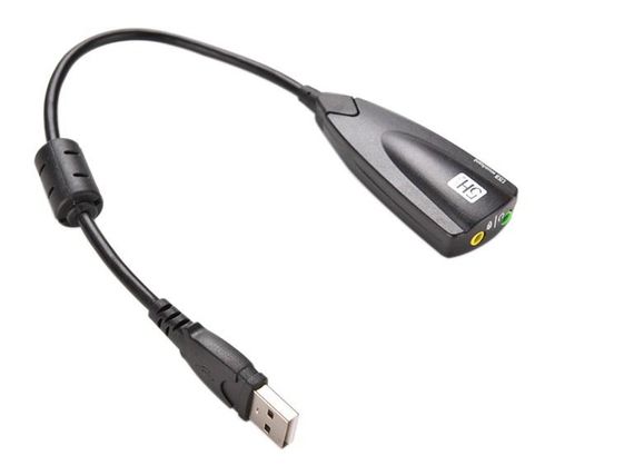 Універсальна USB звукова карта з проводом (Sound Card Adapter) | Зображення 2