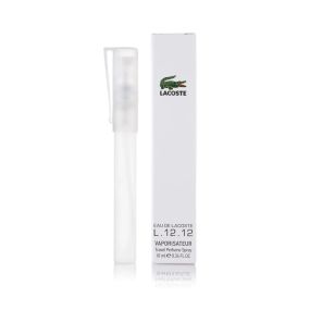 Чоловічий парфум спрей Lacoste Eau De Lacoste L.12.12 White Blanc 10 мл