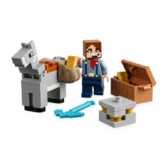 Конструктор LEGO Minecraft Покинута шахта у безплідних землях (21263) | Зображення 4