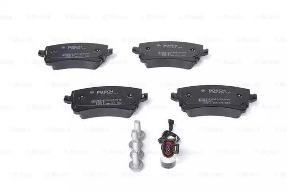 Колодки гальмівні дискові VW T5 (7HM), T5 (7HB, 7HJ) задн.  BOSCH (0986494108) | Зображення 5
