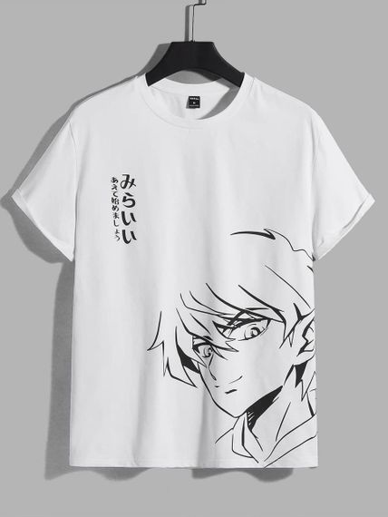 Футболка женская с принтом повседневная M Белая