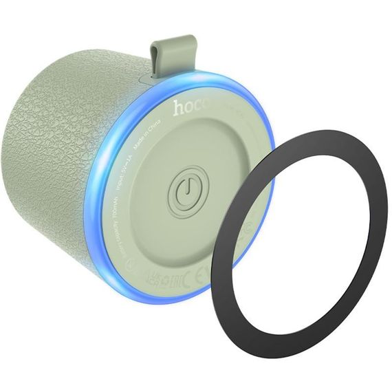 Bluetooth Колонка Hoco HC49 Shine Green | Зображення 1