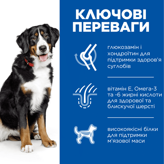 Hill’s SP Adult Large Breed Сухий корм для дорослих собак великих порід, з ягням і рисом, BONUS Bag -12+2кг | Зображення 1