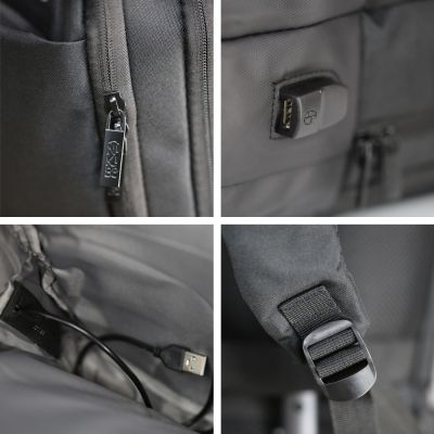 Рюкзак туристичний NikiBo Scout 20л чорний (30012205-01) | Зображення 3