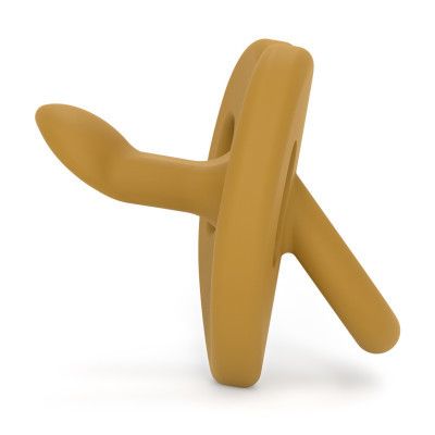 Пустышка Suavinex Colour Essence 0-6 мес, анатомическая силиконовая, желтый. (308083) | Зображення 1