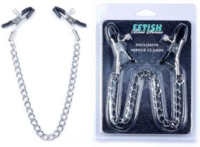 Затискачі для сосків Fetish Boss Series - №7 Exclusive Nipple Clamps, BS6100015 sexstyle