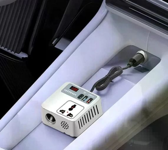 Автомобильный инвертор Car Power 150W 12V–220V | Зображення 3