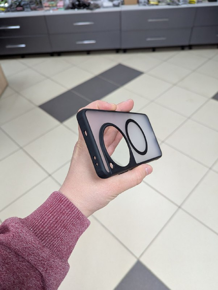 Чохол Wlons Hybrid Magnetic MagSafe матовий протиударний PC+TPU для Oneplus 12 | Зображення 1