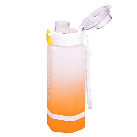 Бутылка для воды Keep Going 650 мл с наклейками  белая HP-14-47W | Зображення 2