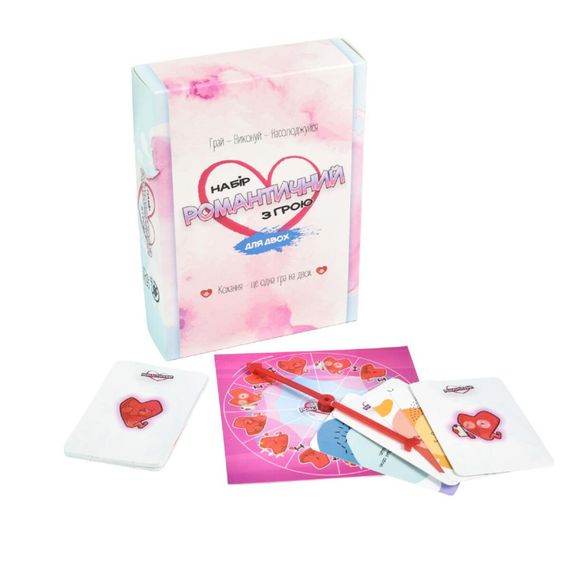 Настільна гра «Романтичний набір з грою» українською мовою sexstyle | Зображення 1