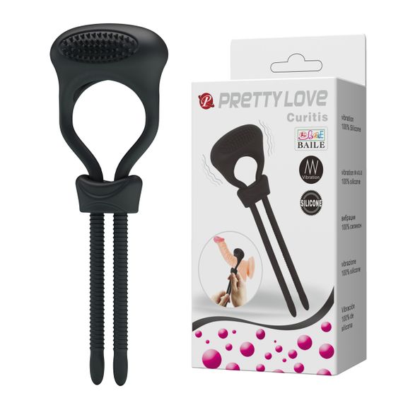 Ерекційна петля - Pretty Love Curitis Penis Loop Black Sex Aura