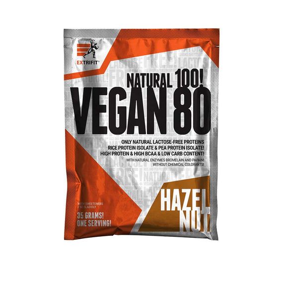 Протеїн Extrifit VEGAN 80 35g (HAZELNUT)
