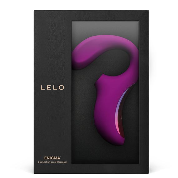 Кліторально-вагінальний звуковий стимулятор LELO Enigma Deep Rose | Зображення 7
