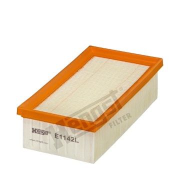 Фильтр воздушный Citroen C3/C4/C-Elysee / Peugeot 208/301/308 1.0-1.2 i 12-, Hengst, E1142L,