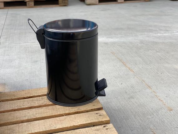 Відро для сміття з педаллю Mertinox 12 л чорне 4501.2435S.101.12 black | Зображення 1