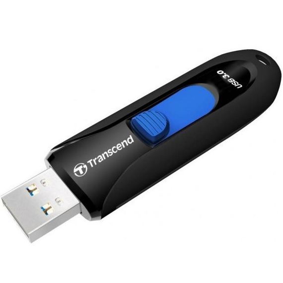 USB флеш накопичувач Transcend 256GB JetFlash 790 Black USB 3.0 (TS256GJF790K) | Зображення 2
