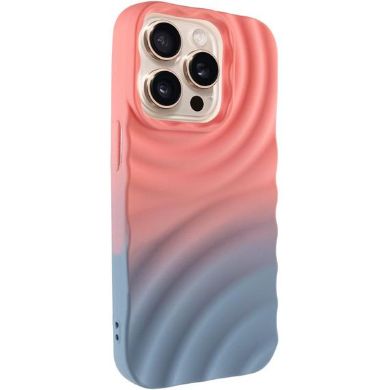 Чохол TPU ColorWave для Apple iPhone 14 Pro Max (6.7") Peach / Sky