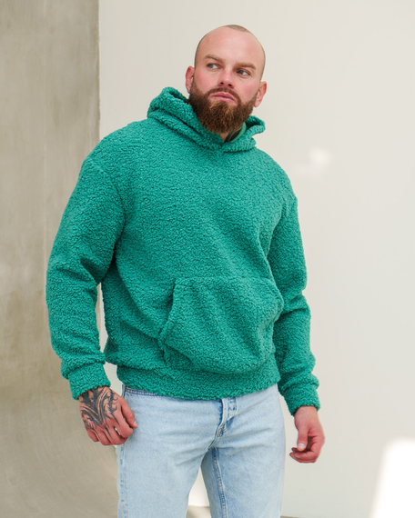 Худи Ведмедик бирюзовый S XL | Зображення 4