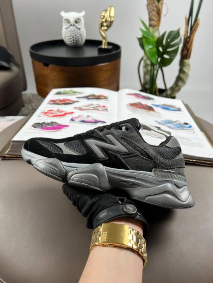 Кросівки New 9060 Dark Grey Black , текстиль , В'єтнам 36 23 см | Зображення 2