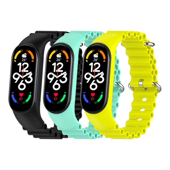 Ремешок для Xiaomi Mi Band 3/4/5/6/7 Ocean Band