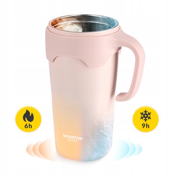 Термокухоль Mountain Goat зі соломинкою 0.65 л Pink (P-5905973406130) | Зображення 5