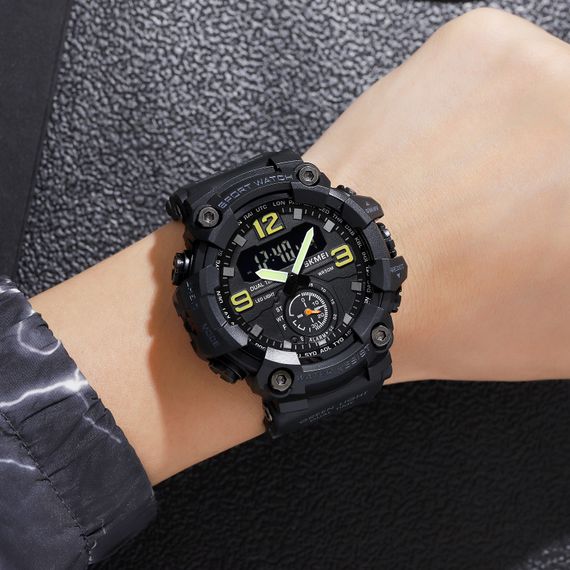 Чоловічий годинник Skmei 1965BK black. | Зображення 2