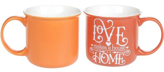Кружка "Home and Love" 400мл порцелянова | Зображення 1