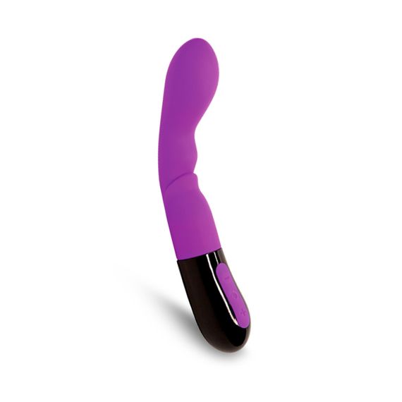 Вібратор Adrien Lastic Nyx 2.0 стимуляція точки G та входу у піхву, фіолетовий sexstyle