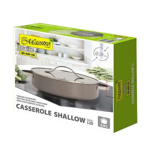Каструля 3,95л з кришкою а/п Ceramic MR-4009-28S Maestro | Зображення 3