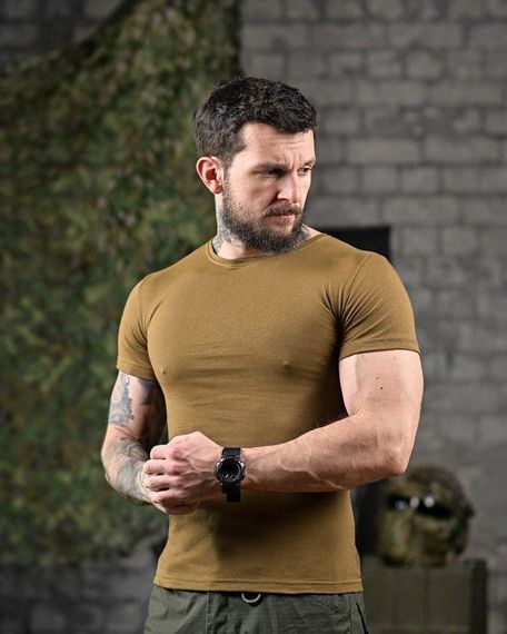 Трикотажна мілітарі футболка любов носить піксель кайот ДЛ6515 | Зображення 2