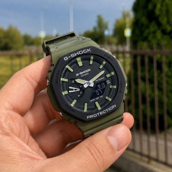 Чоловічий годинник Casio GA-2110SU-3A | Зображення 6