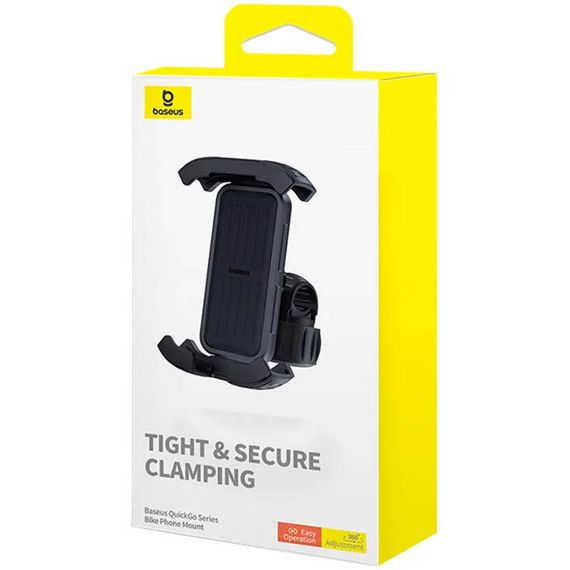 Вело- Мото- тримач Baseus QuickGo Series (C40561500113-00) Black | Зображення 5