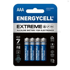 Батарейка ENERGYCELL EN24EX-B4 1.5V лужна R03, ААA4 BLISTER