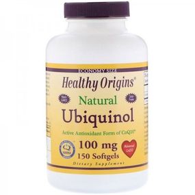 Коензим Healthy Origins Ubiquinol 100 mg 150 Softgels