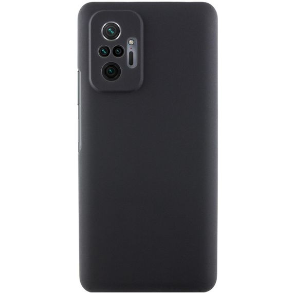 Чехол Silicone Cover Lakshmi Full Camera (AAA) для Xiaomi Redmi Note 10 Pro / 10 Pro Max Черный / Black