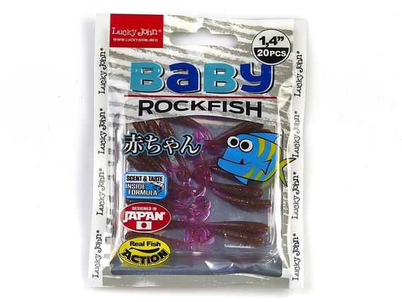 Виброхвост 1,4" LJ Лаки Джон Baby Rockfish 140149-S13 | Зображення 2