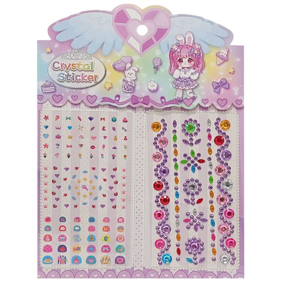 Наклейки декоративные XY-008-1(Violet) для авто, ноутбуков, телефонов