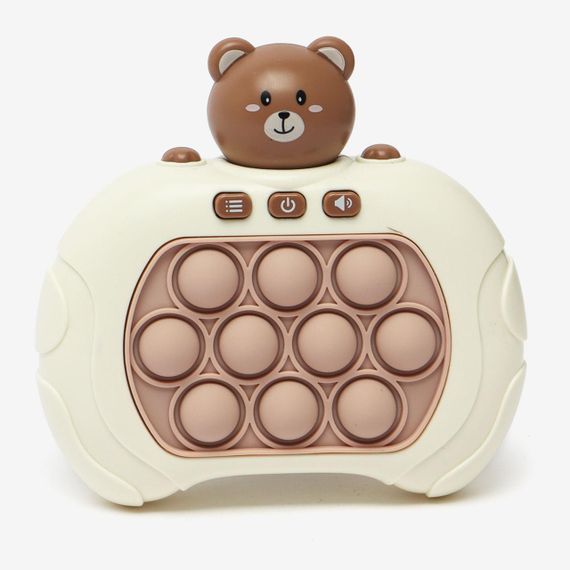 Іграшка антистрес на батарейках, 4 режими, Pop it PRO Bear / Електронна приставка консоль / Інтерактивна дитяча іграшка | Зображення 8